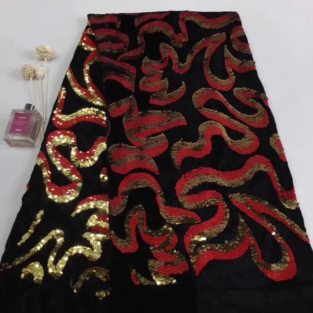 Французский Тюль кружевная ткань новейшее высокое качество африканские пайетки