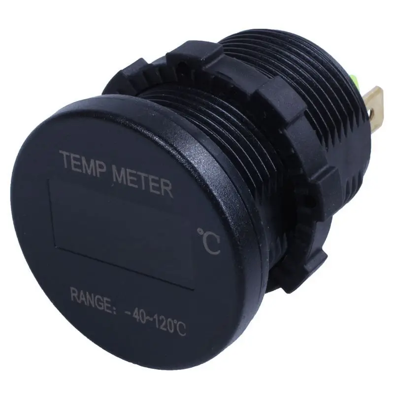 Цифровой мини термометр с OLED экраном DC V/24 v 40 ~ 125 градусов Цельсия|Приборы для