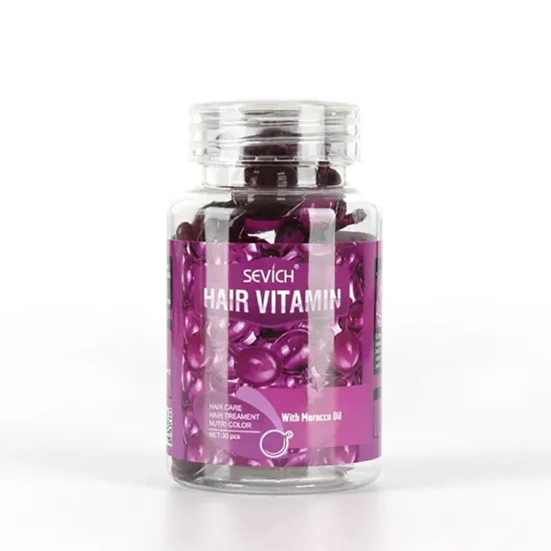 

30pcs Hair Vitamin Keratin Complex Oil Capsule Hair Serum Moroccan Treatment Oil For Dry Hair Nourishing Scalp Anti Hair Loss