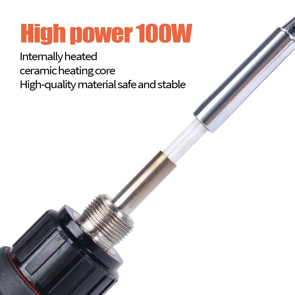 Набор паяльника 928D 100 Вт со слотом нагревательным элементом 500 градусов Цельсия