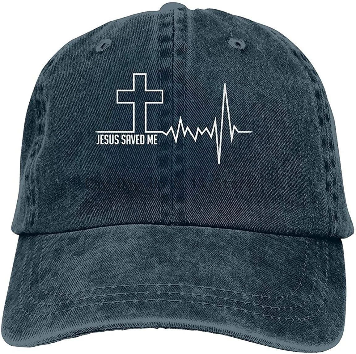 

Jesus saved me Unisex Hat Vintage Adjustable Baseball Cap Fashion Hip Hop Hat