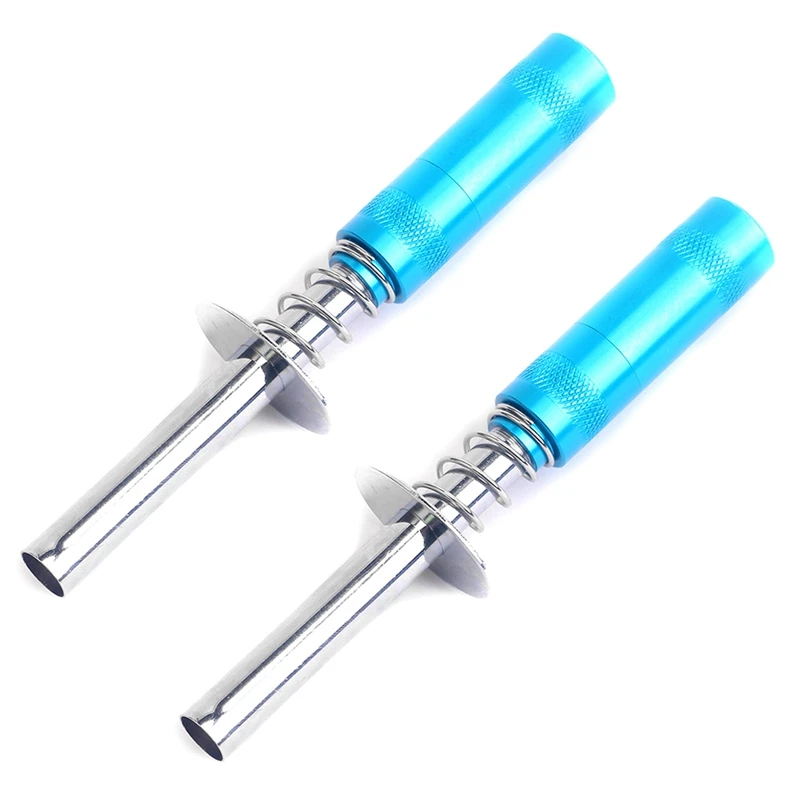 

2X AA Battery Glow Plug Igniter Ignition Starter Tools for 1: 10 HSP RC Car Blue