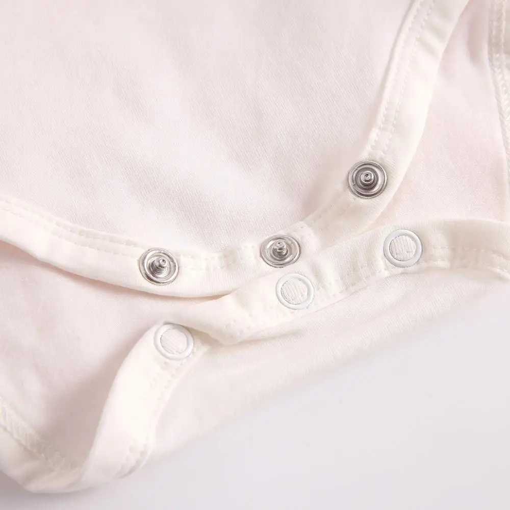 Sanlutoz-monos de algod&oacute;n para ni&ntilde;as, ropa de beb&eacute; con estampado bonito, de manga corta a la moda, para verano-5