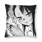 Наволочка Nagatoro для подушки, декоративная квадратная наволочка для гостиной в стиле Харадзюку, 40x40