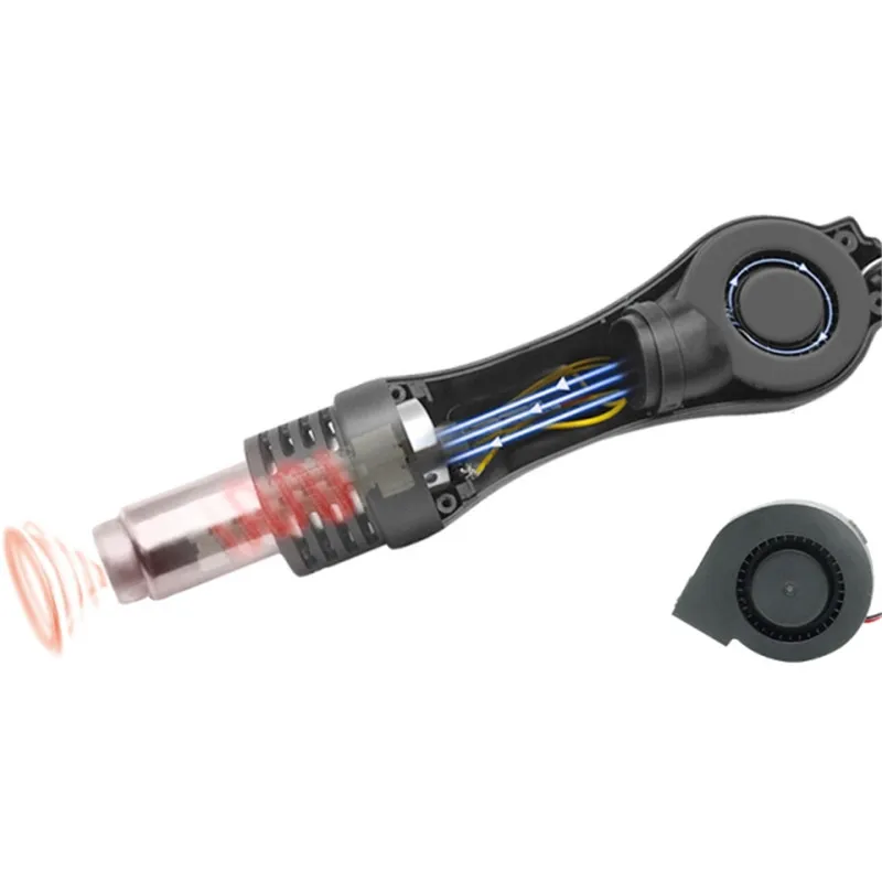 

YG 8858 Portable Intelligent Hot Air Gun Hot Air Gun Hair Dryer Heat Blower Gun Desoldering Welding Tool