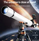 Профессиональный астрономический телескоп для космоса HD фотография FMC зеленая пленка ночное видение часы Nebula Mars Moon Млечный Путь Метеор