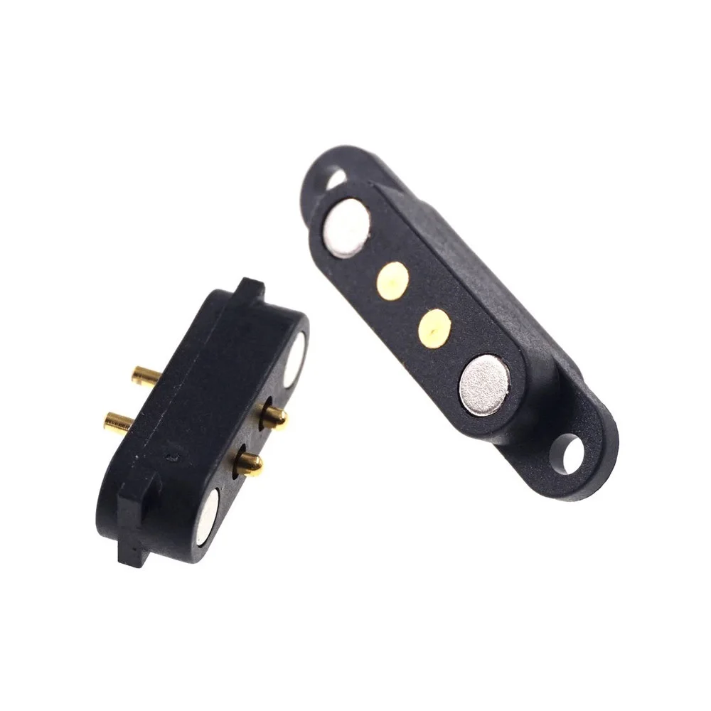 Подпружиненный штыревой разъем 2 пары штырька магнитный штырь 8 мм прямое