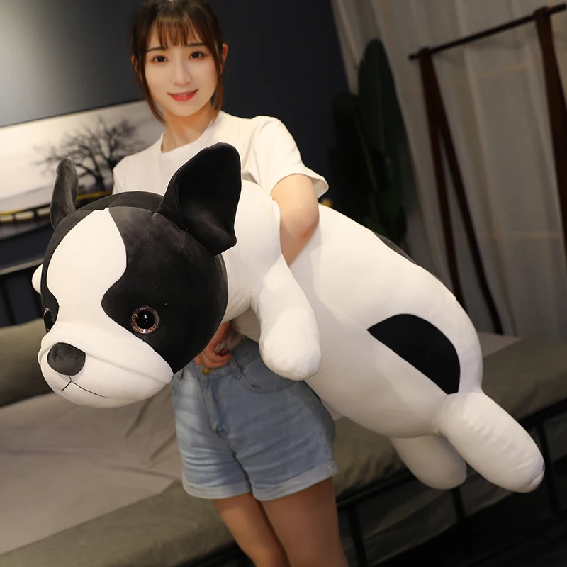 Stuffed Cute Dog Puppy Animal Doll Soft Long Sleep Pillow Cushion Kids Girls Gift