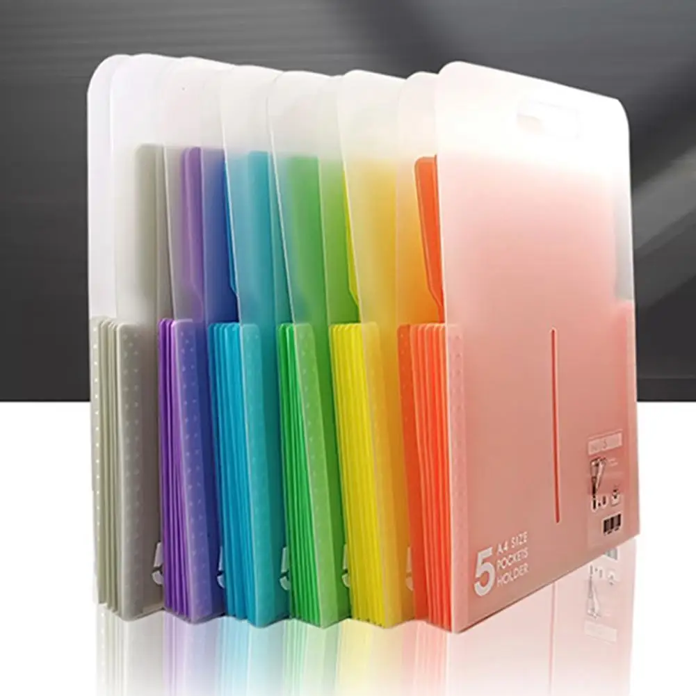 Expanding Accordeon File Folder Letter Size Organizer Suitable For Family School Office And Business Travel #Y2 | Канцтовары для