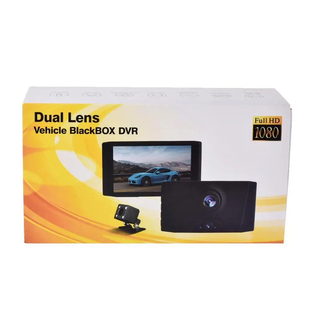 

4 Inch Car Driving Recorder Dashboard Camera With 4.0 HD Screen For Loop Recording And Motion Detection