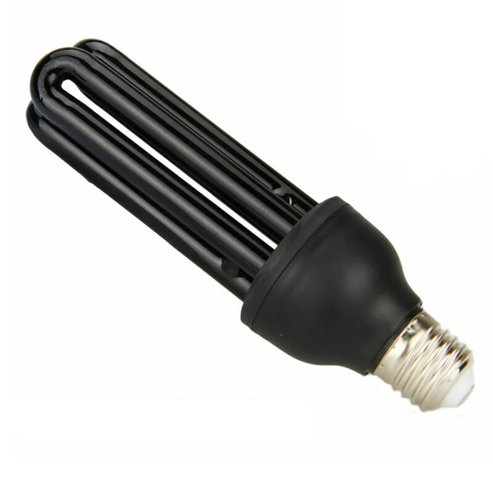 E27 UV светильник люминесцентный черный CFL лампы бактерицидные 110/220V