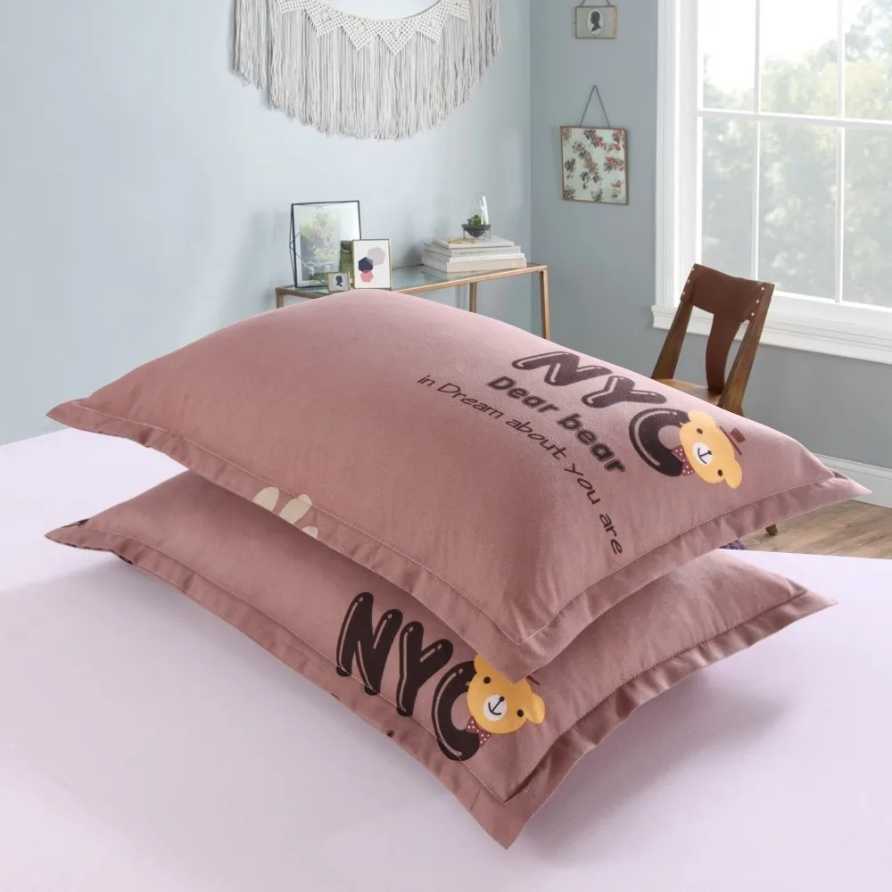 Современный скандинавский чехол для подушки детей с узором в виде листьев