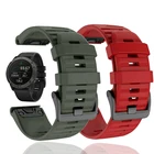 Ремешок силиконовый для наручных часов Garmin Fenix 5 Plus Forerunner 935 945, 22 мм