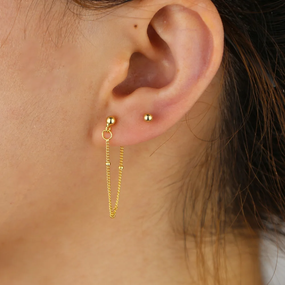 Минимальный нежные изысканные 925 пробы серебряные ювелирные изделия и