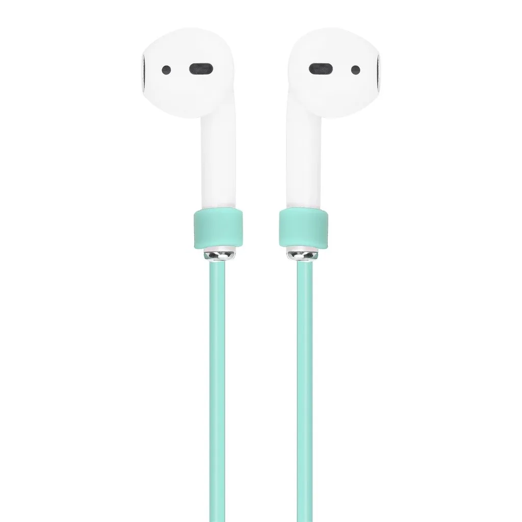 Беспроводной чехол для наушников Airpods 2 и 1 зарядный силиконовый защитный чехол и брелок с помпоном FW3
