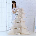 Милый полярный медведь, плюшевые игрушки, лидер продаж 2021, Новый ленивый медведь, Мягкая Милая Подушка, мягкая кукла, детские игрушки для детей, подарок на день рождения и Рождество