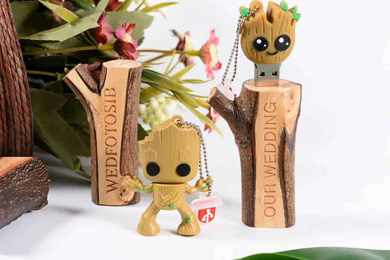 JASTER прекрасный дерево человек usb флеш-накопитель мультфильм Дерево Флешка 4 ГБ 8 ГБ 16 ГБ 32 ГБ 64 Гб карта памяти U диск