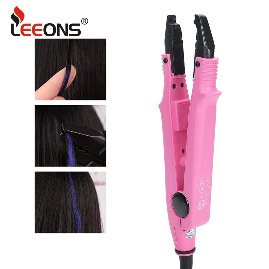 Leeons профессиональное наращивание волос Железный тепловой Соединитель с