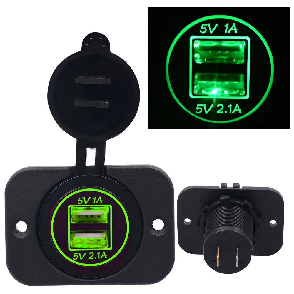 CARPRIE автомобильные Сменные устройства горячая Распродажа 5 в 3 1 А двойное USB