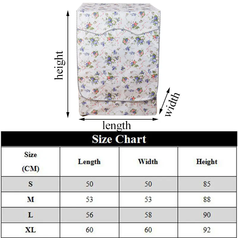 Высококачественная Водонепроницаемая Крышка для стиральной машины с