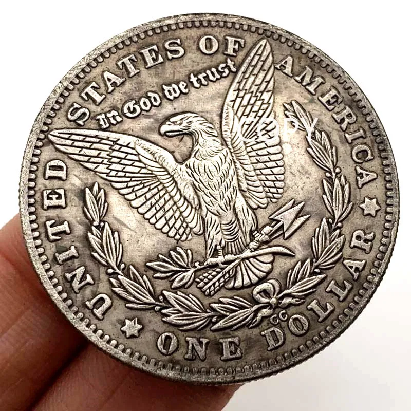 

1881 Hobo Nickel Fairy Pattern Collectible Moragan Dollar Coin Copy Collection Art New Year Gift Commemorative Coin