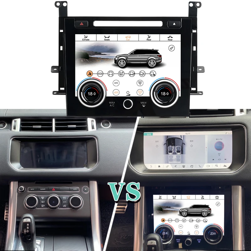 $350.00 Car air Conditioning Panel For Land Range Rover Sport 2014 2015 2016 2017 Car air Conditioning Control Upgrade LCD AC BOARD