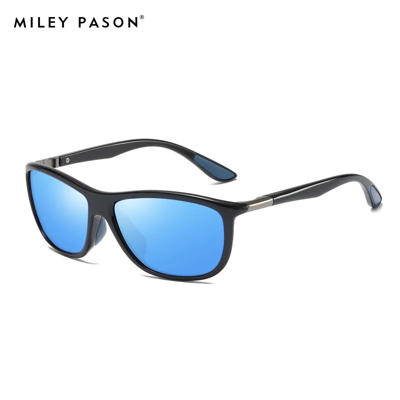 Hot sale Fashion Ultra-textured vintage Retro oculos Outdoor sports Sunglasses men gafas luxury Brand Designed 201907 - Цвет линз: 5