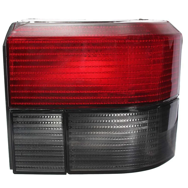 

1 Pair Smoked Red Transporter Tail Light Lamps Cover Rear Bumper Tail Light Brake Light Lamp for T4 Caravelle