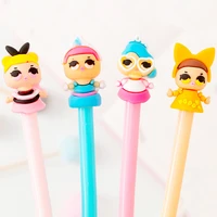 24pc pretty kawaii cute princess girl pens beautiful adorable doll gel pen funny back to school rollerball stationery store 2022