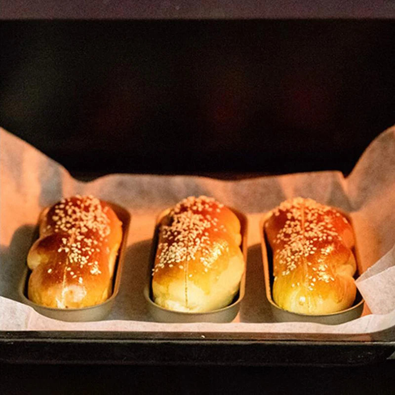 Форма для хот догов из углеродистой стали длинная форма хлеба антипригарная