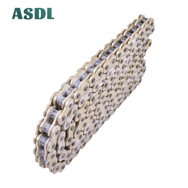 112 звенья Золотое стальное уплотнительное кольцо цепь масляного уплотнения 520 525