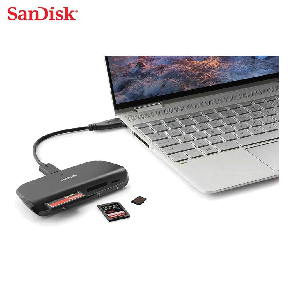 Карта памяти SanDisk Reader Imagemate Pro USB 3 0 мультикардридер для SD SDHC SDXC microSDHC microSDXC UDMA7 CF