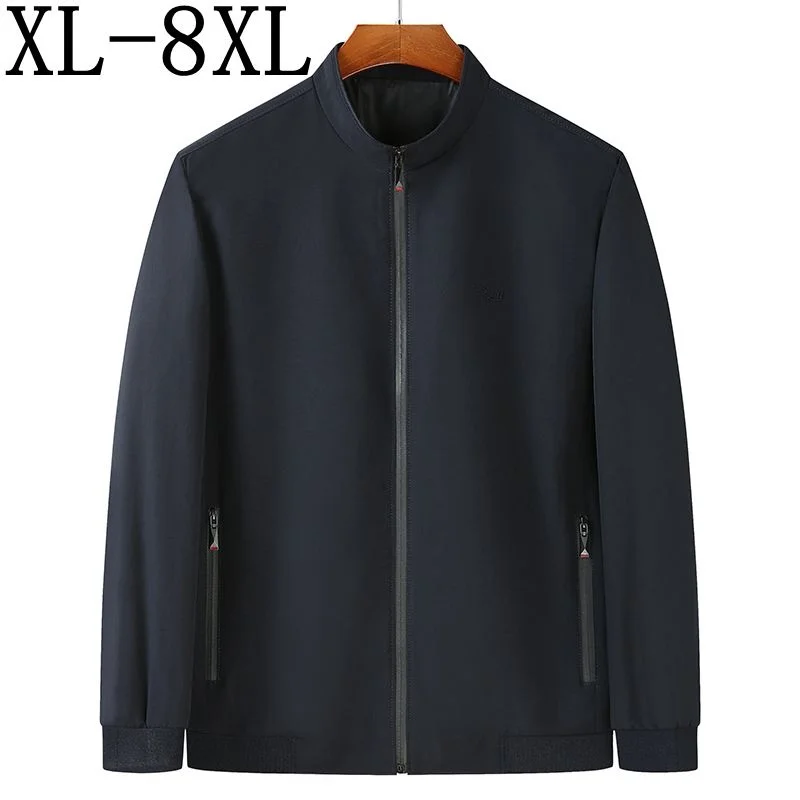 

Size 8xl 7xl 6xl 2021 Autumn Bomber Jacket Men Casual Male Coat Fashion Mens Clothes Jackets New Brand Zipper Overcoats