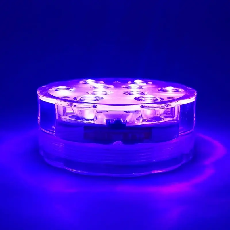 RGB цвета кальян погружной светодиодный свет для праздничное украшение вечеринок