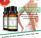 Эфирное масло Rose для массажа, 10 мл, жиросжигающее диетическое масло для всего тела, увлажняет кожу лица, эфирное масло