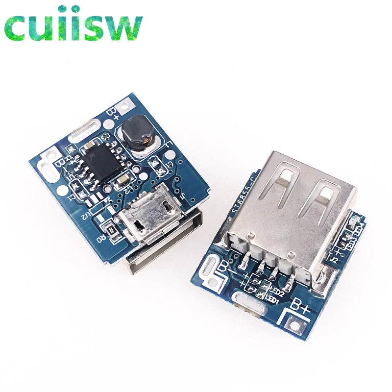 Повышающий Модуль питания 5 В защитная плата для зарядки литиевых и литий