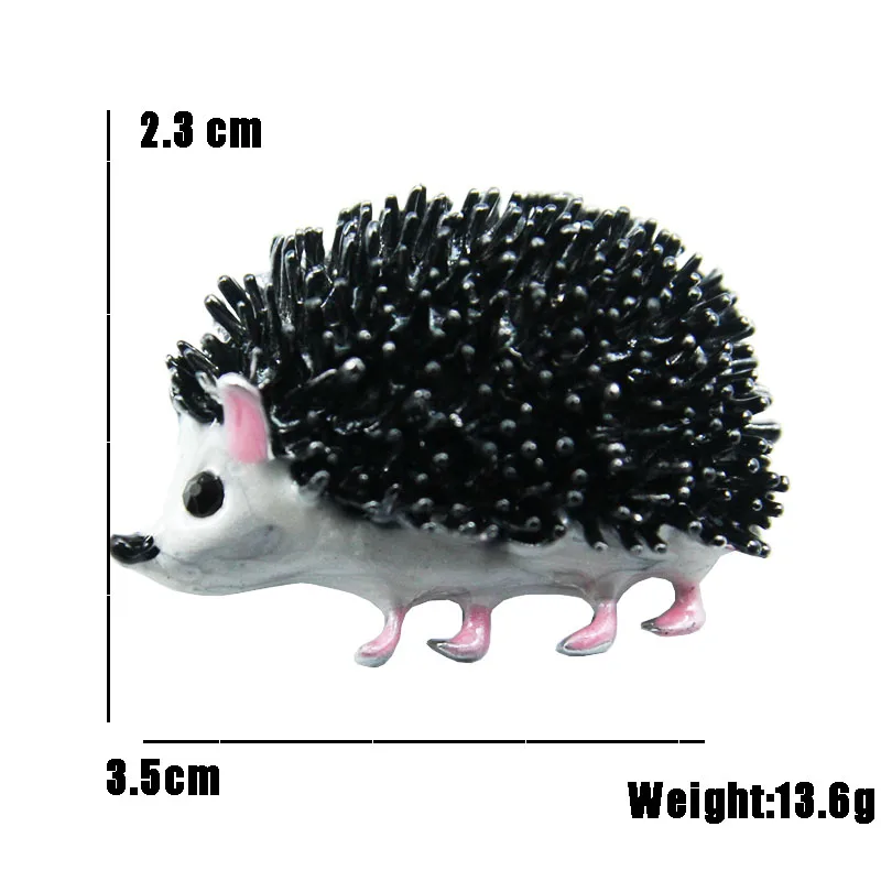 RHao Симпатичные броши в виде Ежика для женщин девочек мальчиков пальто свитеров