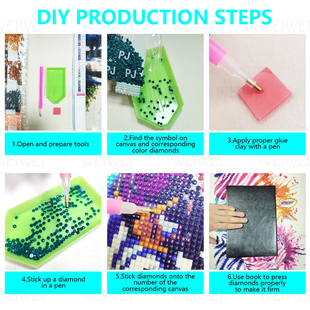

DIY 5D Diamond Painting Kit for Adults Beach Diamond Art Kits for Adults Diamond Paintings Accessories for Home Wall Decorations