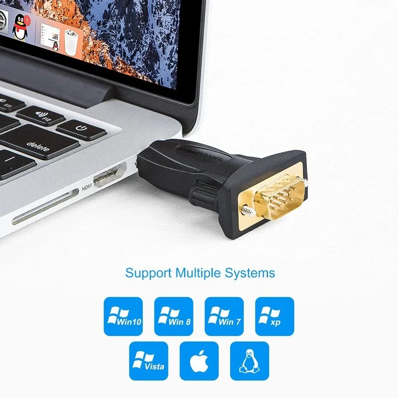 Переходник USB/RS232 с набором Микросхем PL2303 последовательный преобразователь USB в DB9