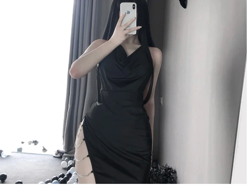 Соблазнительное облегающее платье с оборками женское осенне летнее элегантное