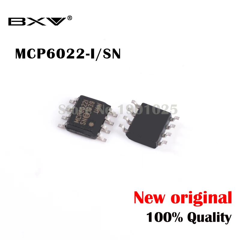 10 шт./лот MCP6022-I/SN лапками углублением SOP-8 MCP6022-I SOP MCP6022