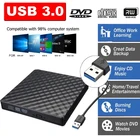 Новейший Внешний DVD-рекордер USB 3,0, записывающее устройство, DVD RW оптический привод, проигрыватель CDDVD, MACs OS, Windows XP7810, АБС-пластик