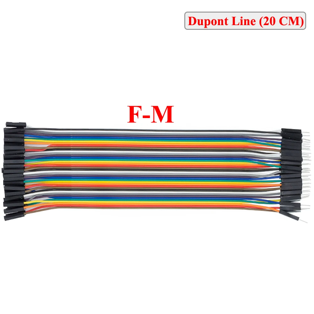 400 шт = 1P * 40x1 Лот Новый 20 см 2 54 мм 1pin 1p 1p/female/terminal to Pin / jumper wire Dupont cable lines|jumper wire|line