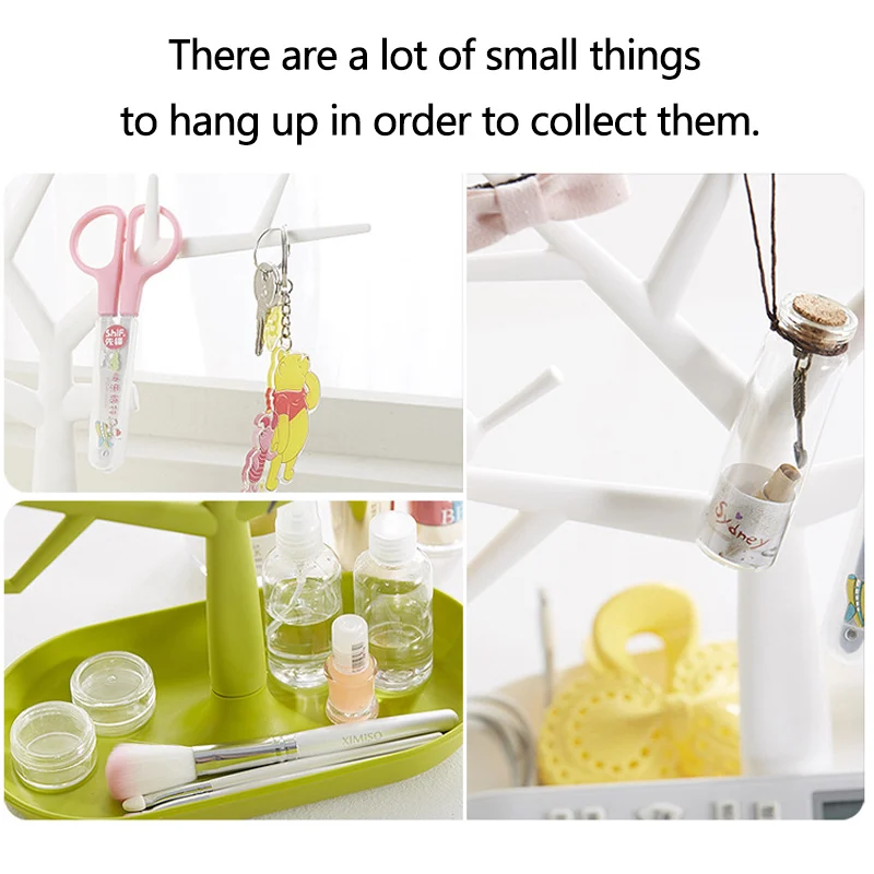 Бытовая деревянная стойка для хранения ювелирных изделий серьги ожерелье