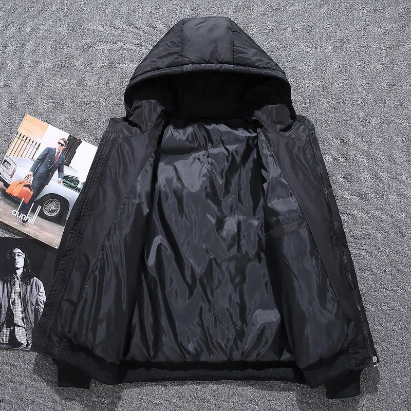 High quality men's winter jacket thick snow parka overcoat white duck down jacket men wind breaker brand Tace & Shark down coat
