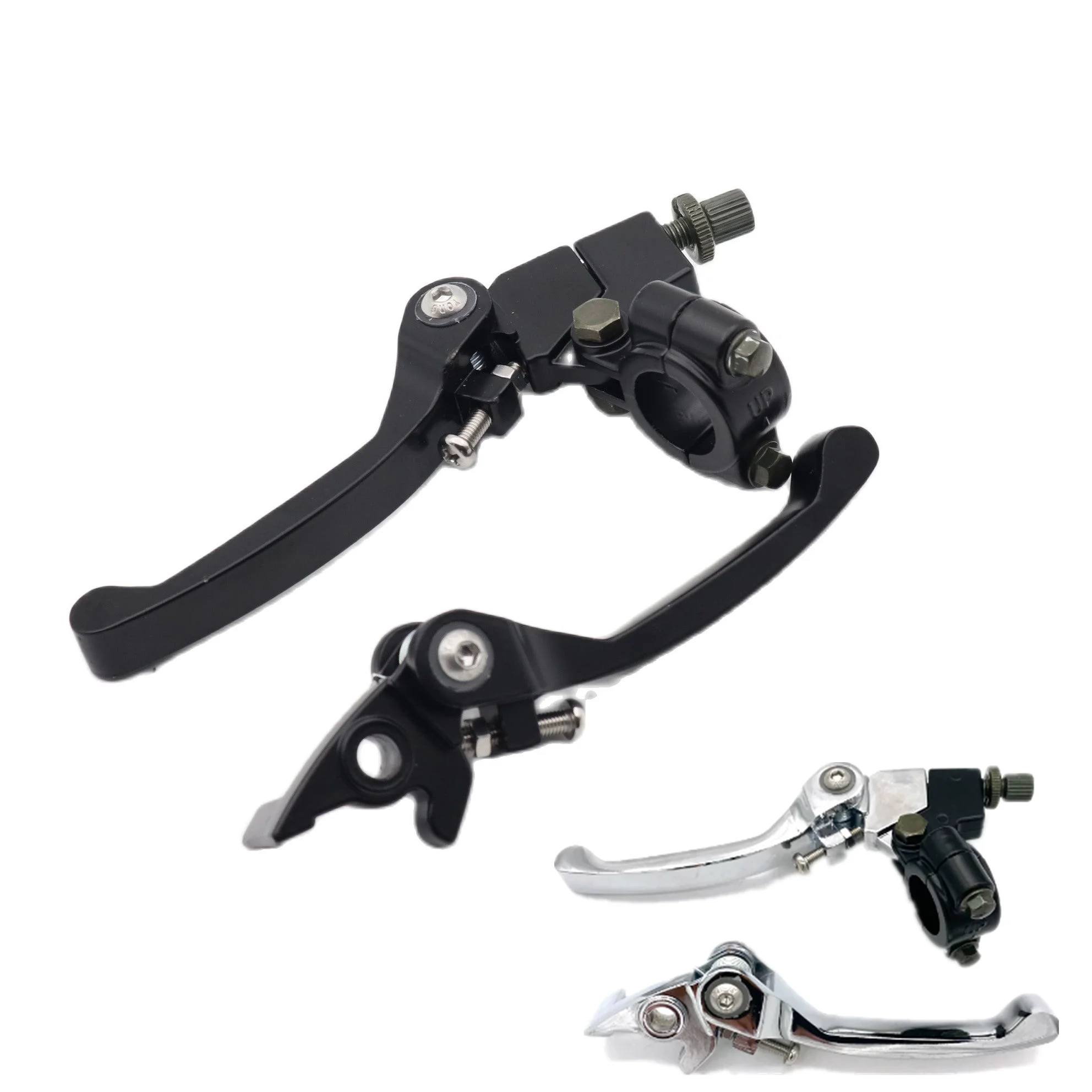 

1 пара 22 мм 7/8 дюйма складной рычаг тормоза на руль сцепления для 50cc 110cc 125cc 200cc CRF KLX TTR Apollo 125 ATV внедорожный питбайк