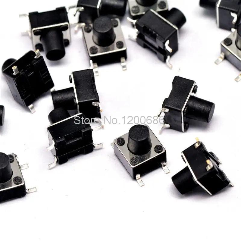 

6 * 6 * 7MM touch switch patch 4 feet micro switch / button switch