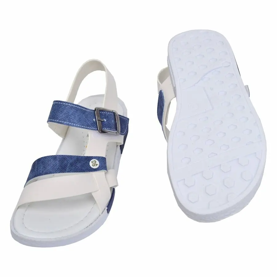 

Kids Sandals Cute Bebe Kiko Lf 2517-26 Orthopedic Size Sandals Slippers White-Blue