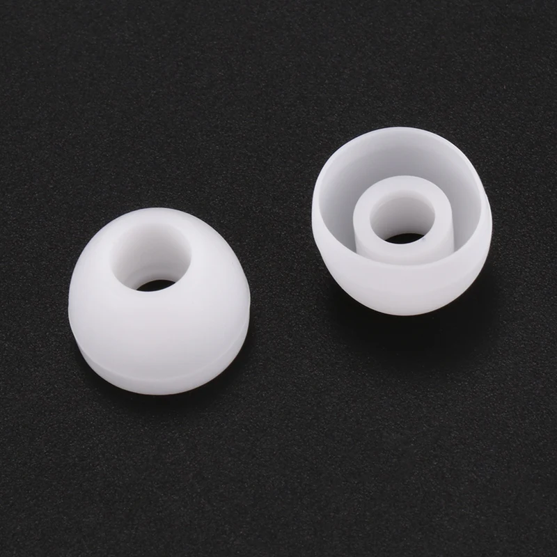 50 шт. белые наушники-вкладыши для наушников сменная Крышка наконечника |