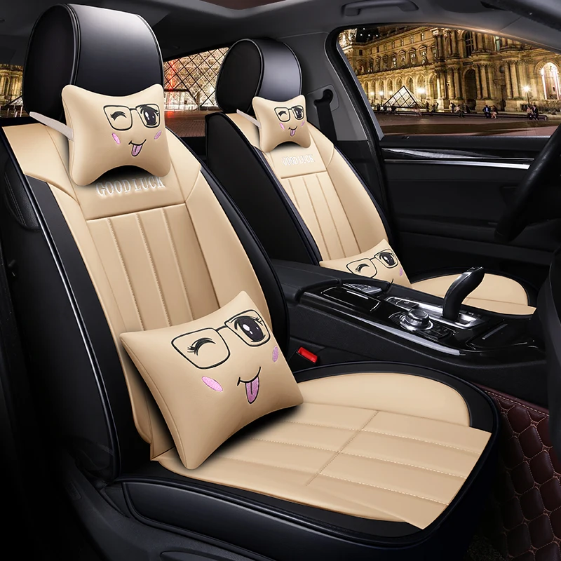 Full Coverage Eco-leather auto seats covers PU Leather Car Seat Covers for Opel adam opel corsa astral astra insignia mokka anta |